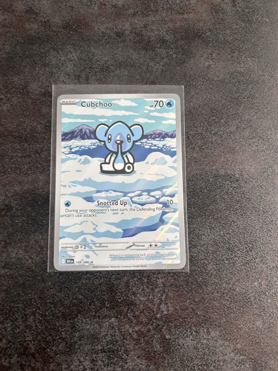 Pokémon Carte collezionabili: Cubchoo AR 109/086 – Full Art – Nuovo (secondo la descrizione) da Aarau venduto da Gr07