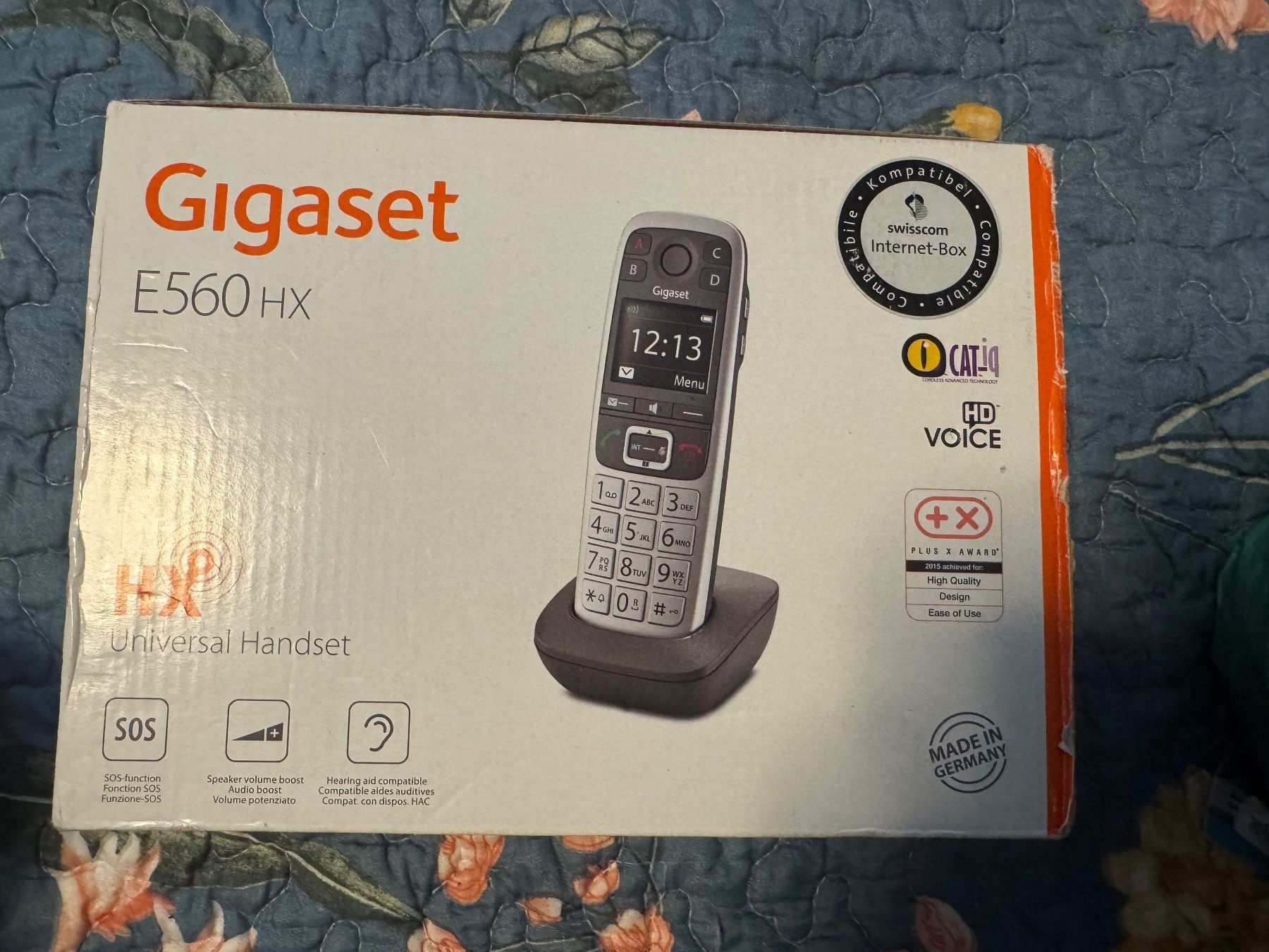 Gigaset Telefoni: Funktelefon Gigaset E560 HX – Nuovo e nell'imballaggio originale da Anglikon venduto da Jambor