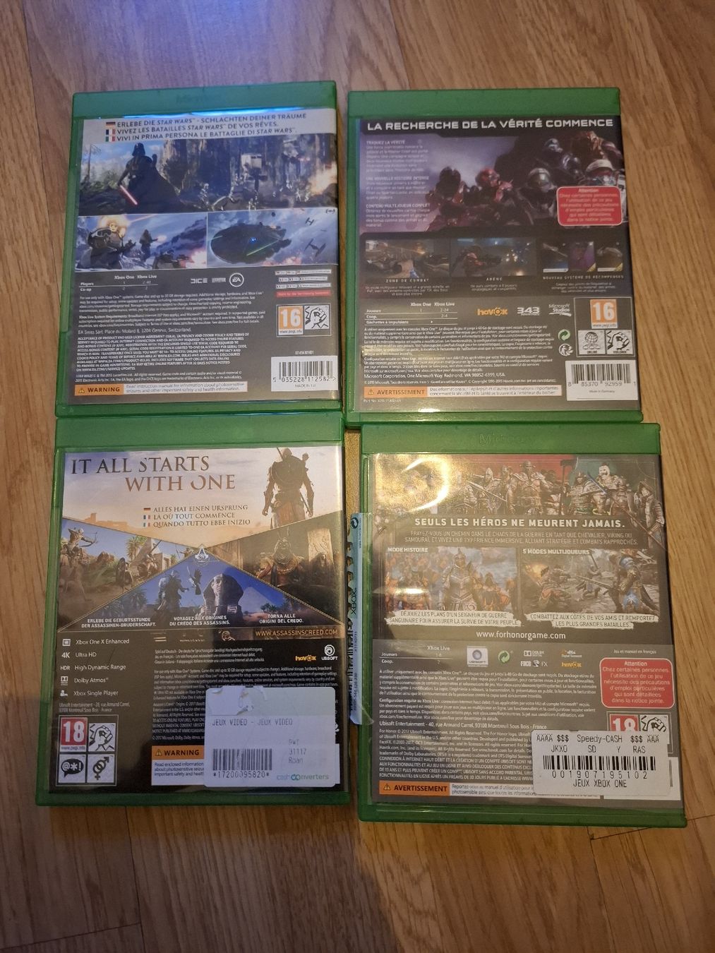 Giochi: Lot de jeux vidéo XBOX One #2 – Usato da Biel/Bienne venduto da st-Pixel 1