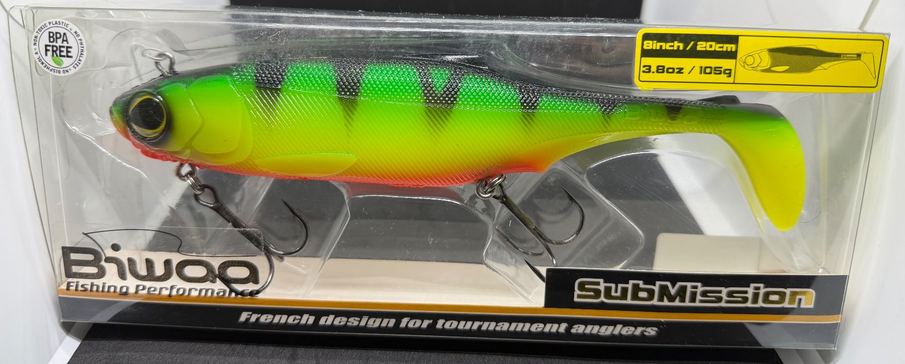 Esche: Biwaa SubMission 8 Fast Sinking - 20 cm, 105 gr – Nuovo e nell'imballaggio originale da Widnau venduto da Fishingtackle_Oggy