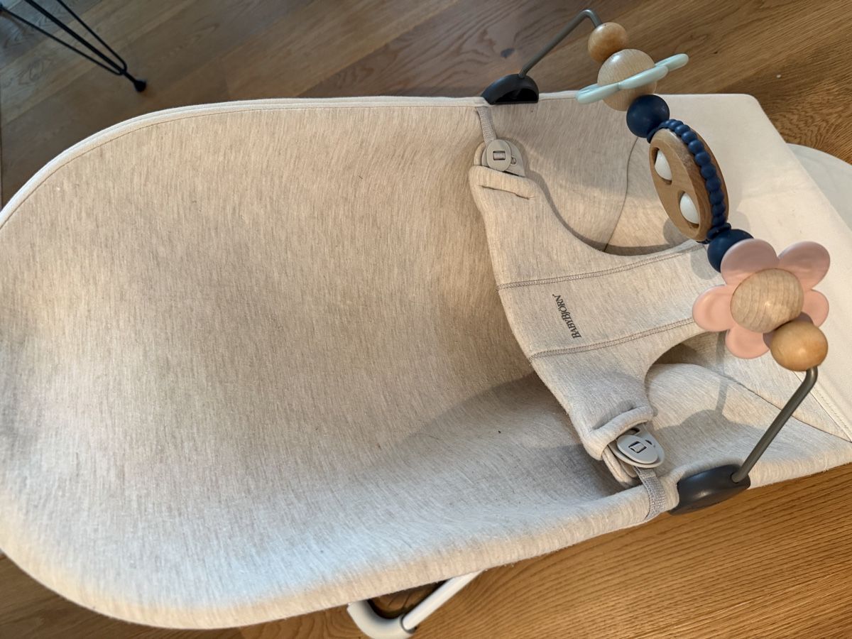Babybjörn Sdraiette & Sdraiette a dondolo: Babybjörn Wippe mit Spielzeug – Usato da Kaisten venduto da fabilicious01 2