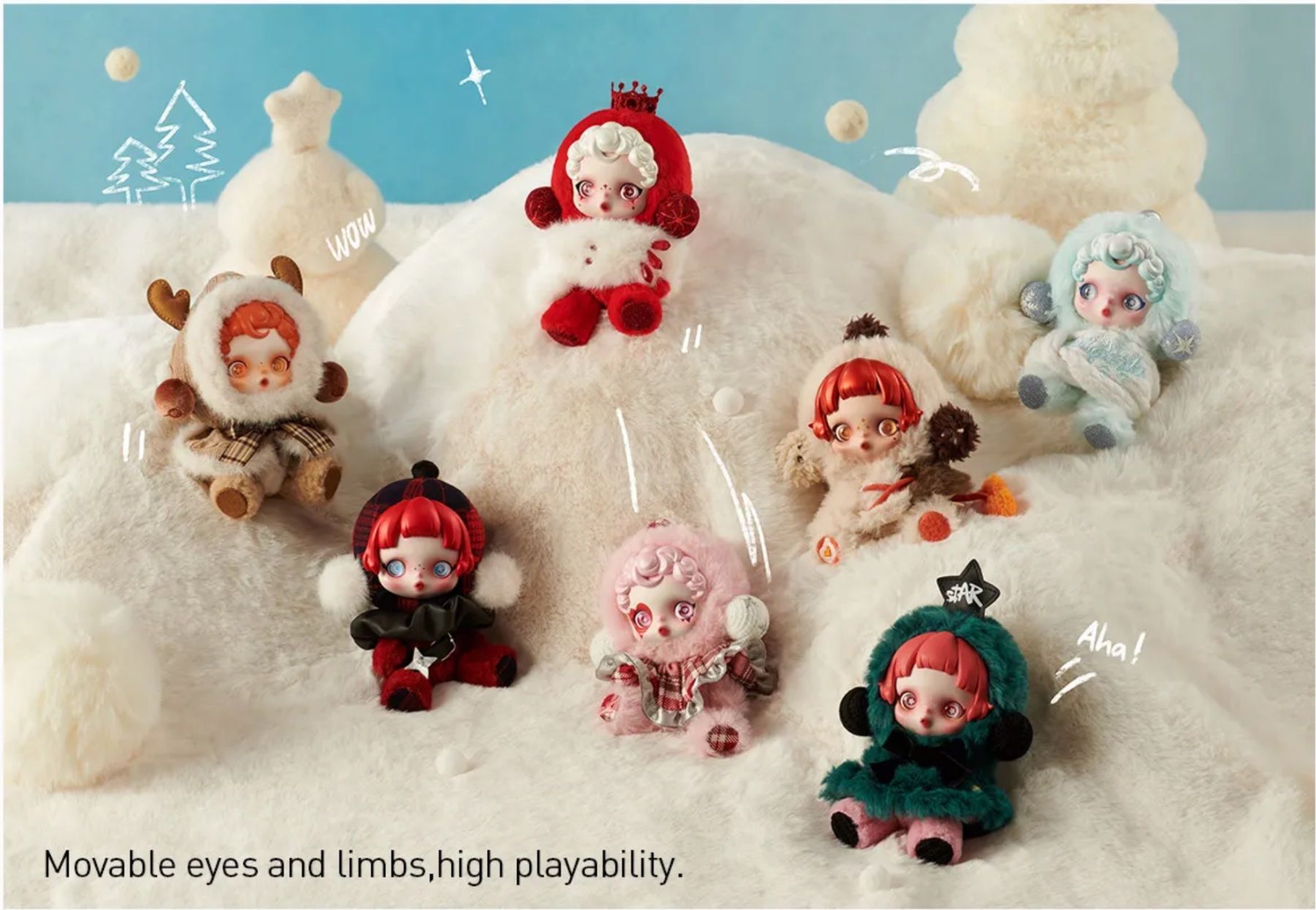 Pop Mart Statuette: POP MART SKULLPANDA Winter Symphony Series RHAPSODY – Nuovo e nell'imballaggio originale da Belmont-Lausanne venduto da HausPopCharm 3