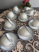 Mitterteich Bavaria Tassen-Set (8-tlg.) ca. 1946 Vintage