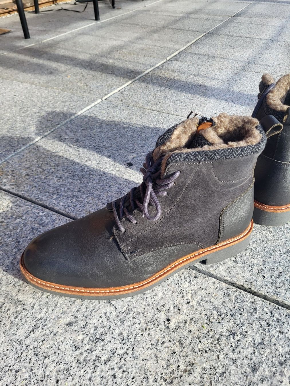 Navyboot Scarpe da uomo: NAVYBOOT - NP300.- Cuir & Fourrées Mouton, Chaudes&Durables – Nuovo (secondo la descrizione) da Haute-Nendaz venduto da DetoutDerien 5