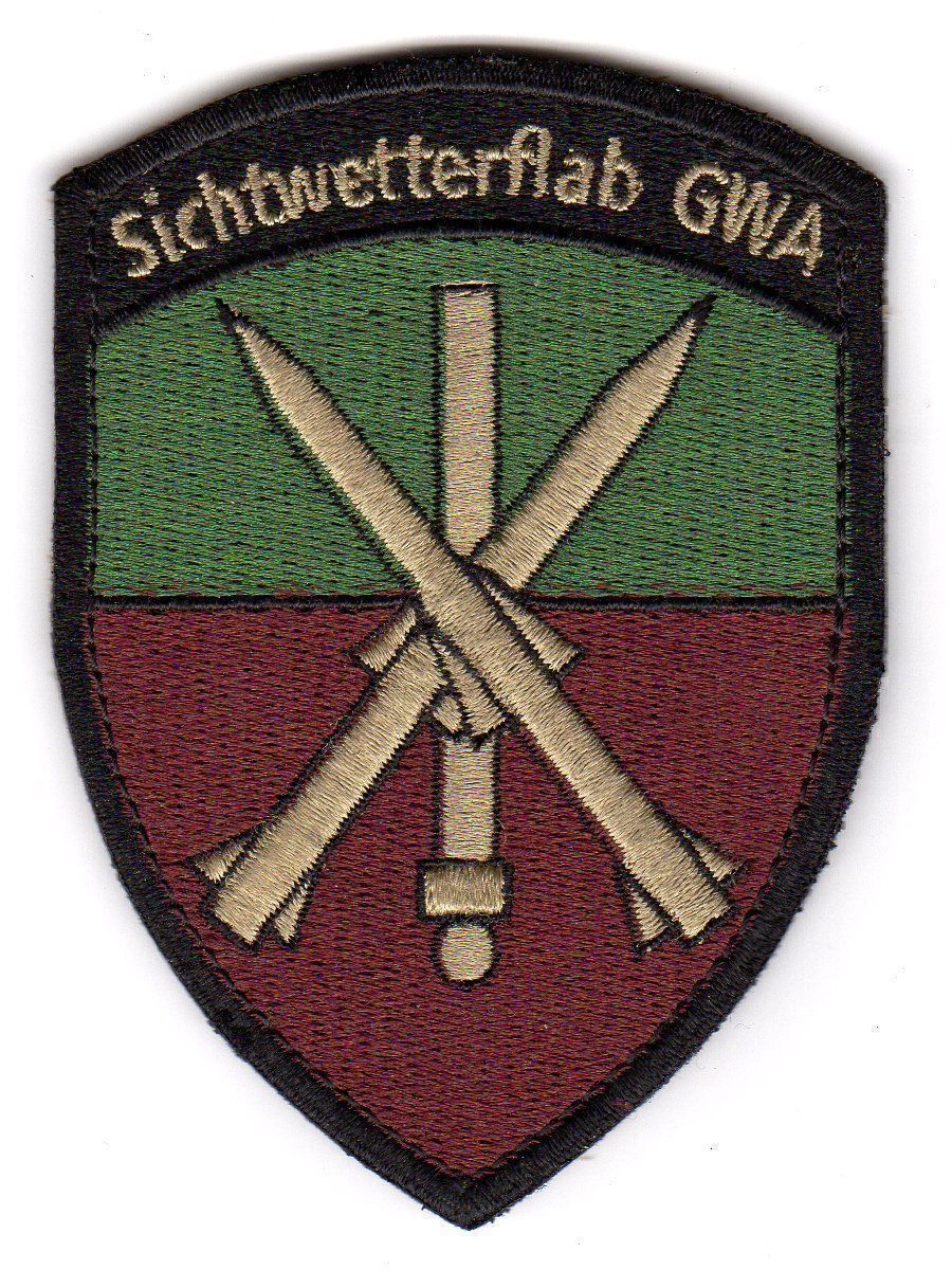 Placchette & Badge: Badge Sichtwetterflab GWA – Usato da Erlinsbach venduto da S700