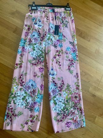 MarcCain gr.38 neu Floral Print Palazzo Hose Sommer