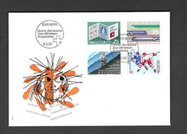 CH FDC Satz 1990