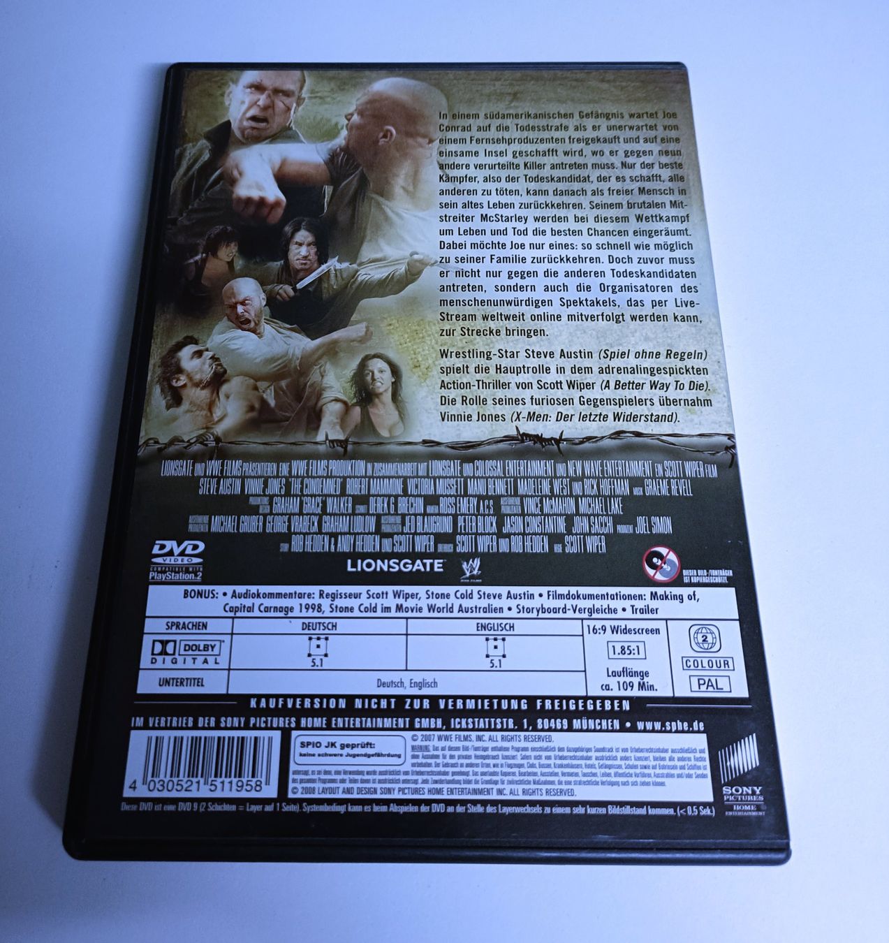 Tous les DVDs: Die Todeskandidaten – D'occasion à Köniz par Filmzone 1