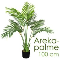 XL Arekaspalme 100 Kunstpflanze Kunstpalme Palme Palmenbaum