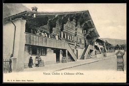 AK Château-d'Oex, Vieux Chalet