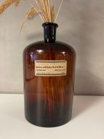 Grosses Apothekerglas, braun, bernstein