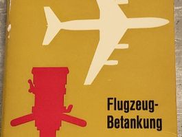 Shell Flugzeug-Betankung 1962 Seltenes Sammlerstück!