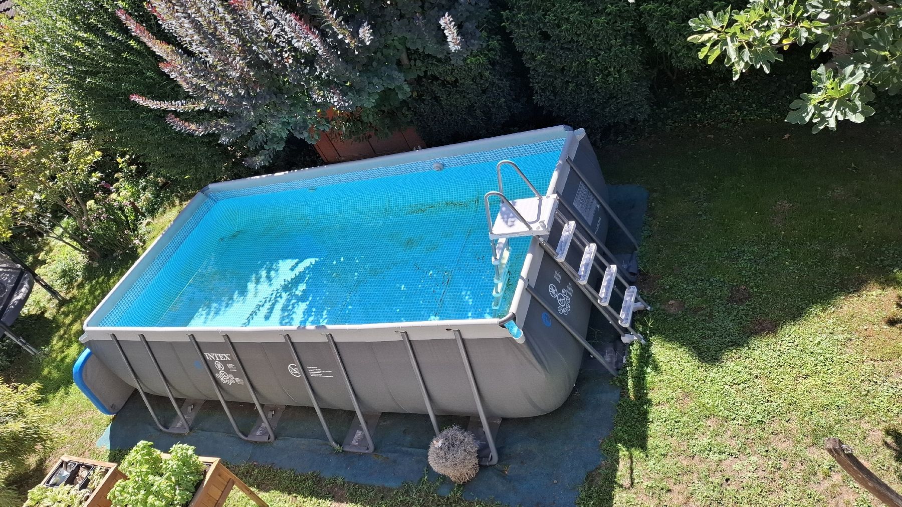 Intex Piscine: Aussenpoolanlage komplett – Usato da Künten venduto da Rocchi71