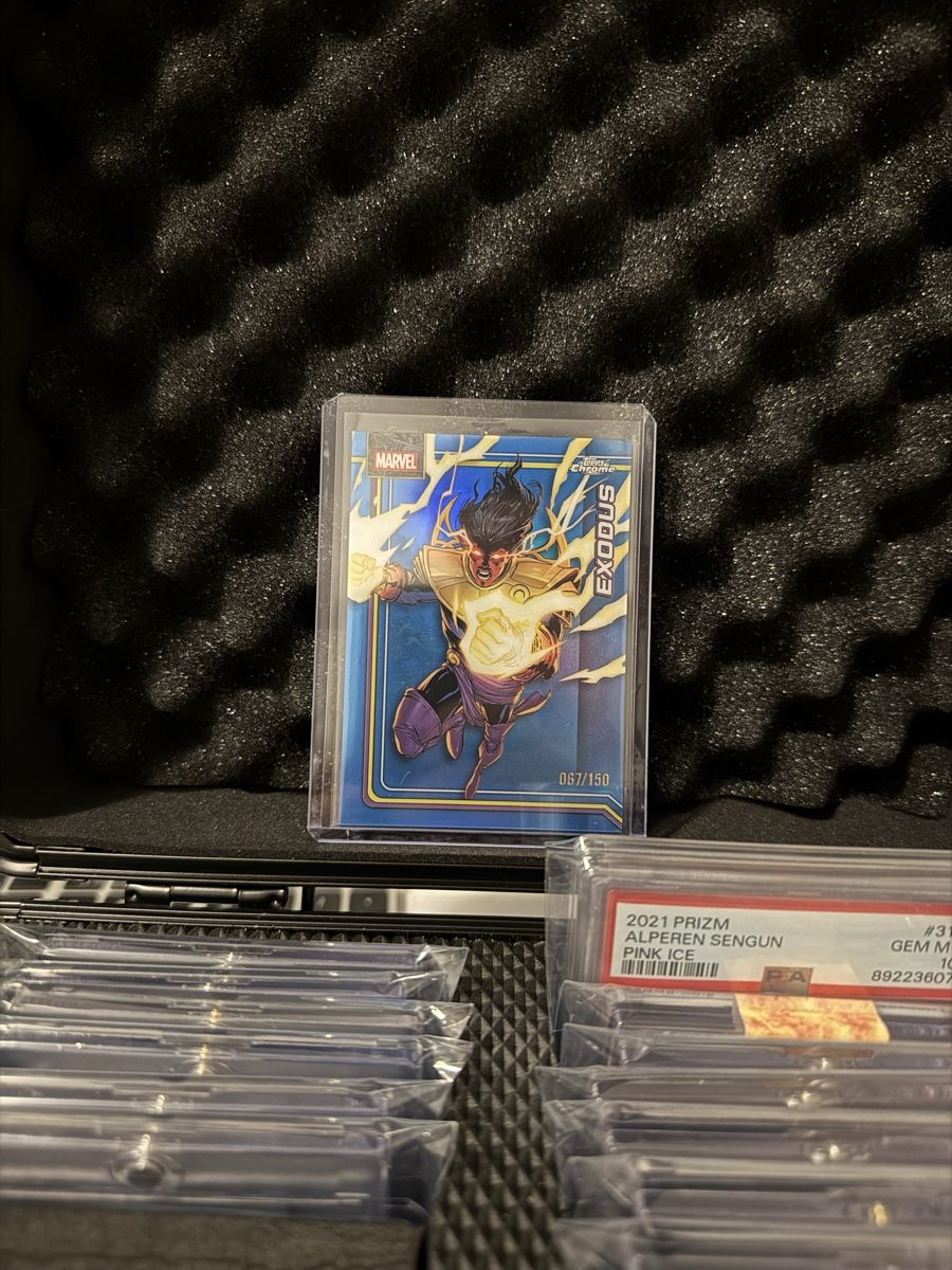 Topps Carte collezionabili: Topps Chrome Marvel Exodus /150 – Nuovo (secondo la descrizione) da Dulliken venduto da alpi.cards