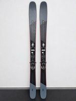 Freeride Ski Decathlon Slash 100 mit Look Bindung schwarz