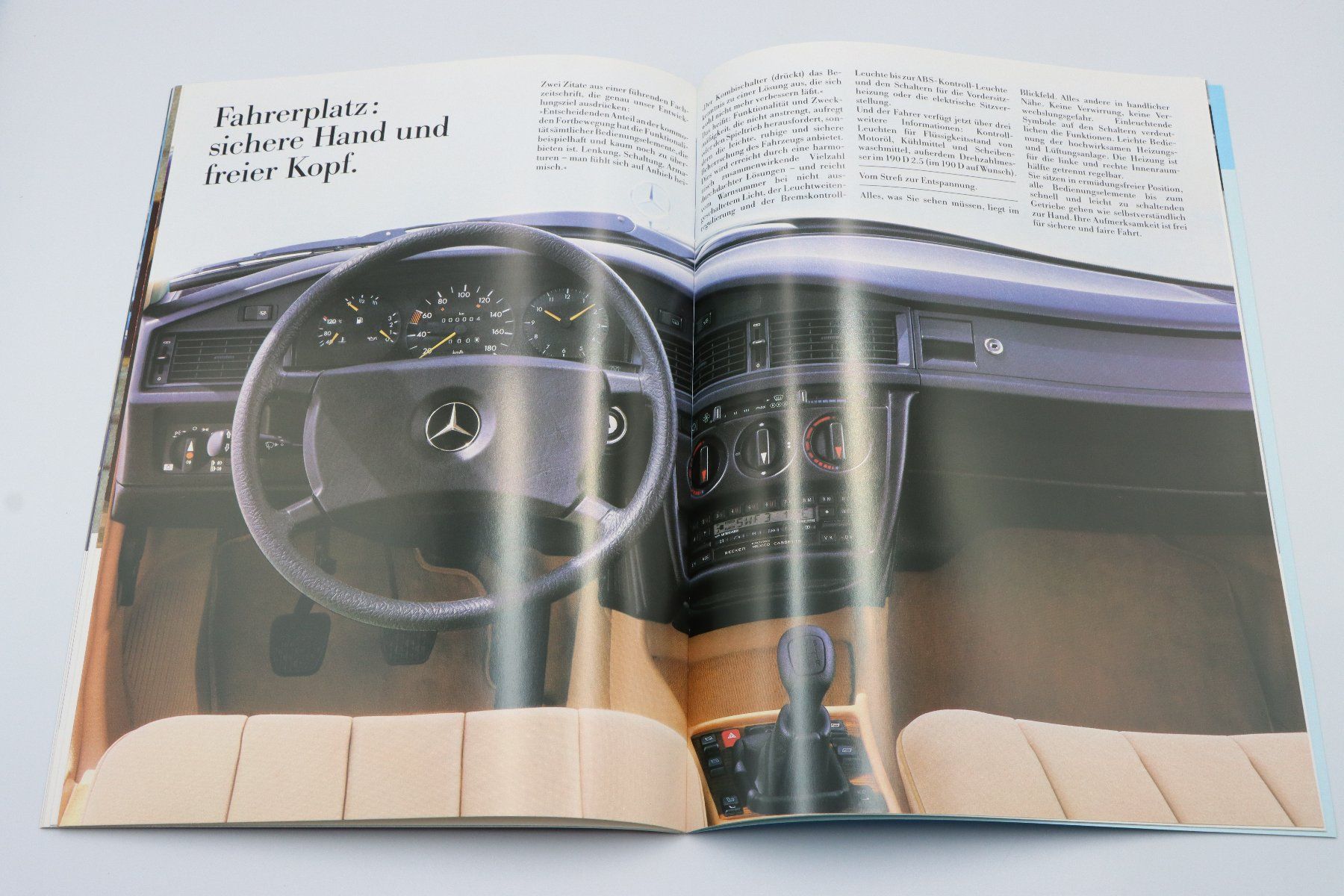 Mercedes-Benz Dokumente: Mercedes 190D / 190D 2.5 1987 Prospekt – Gebraucht aus Bühl b.Aarberg von Collectorpassions 7