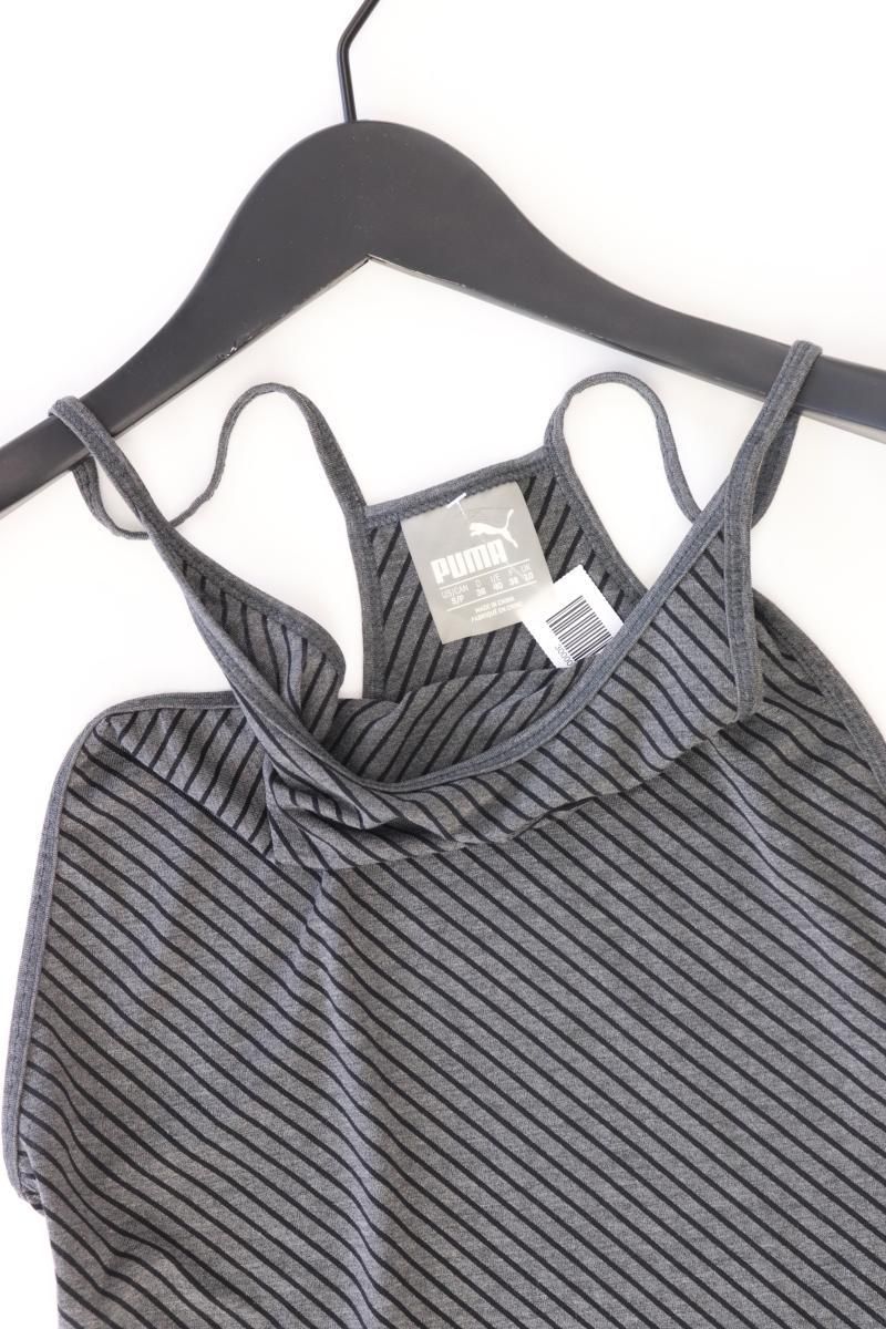 Top: Puma Sporttop Gr. 36 gestreift grau – Usato da Neustadt an der Waldnaab venduto da SecondLifeFashion 1