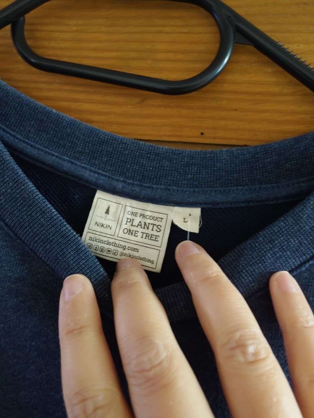 Nikin Pulls & Sweat-shirts: Nikin Pullover blau Langarm Grösse L  – D'occasion à Steffisburg par marinzki 1