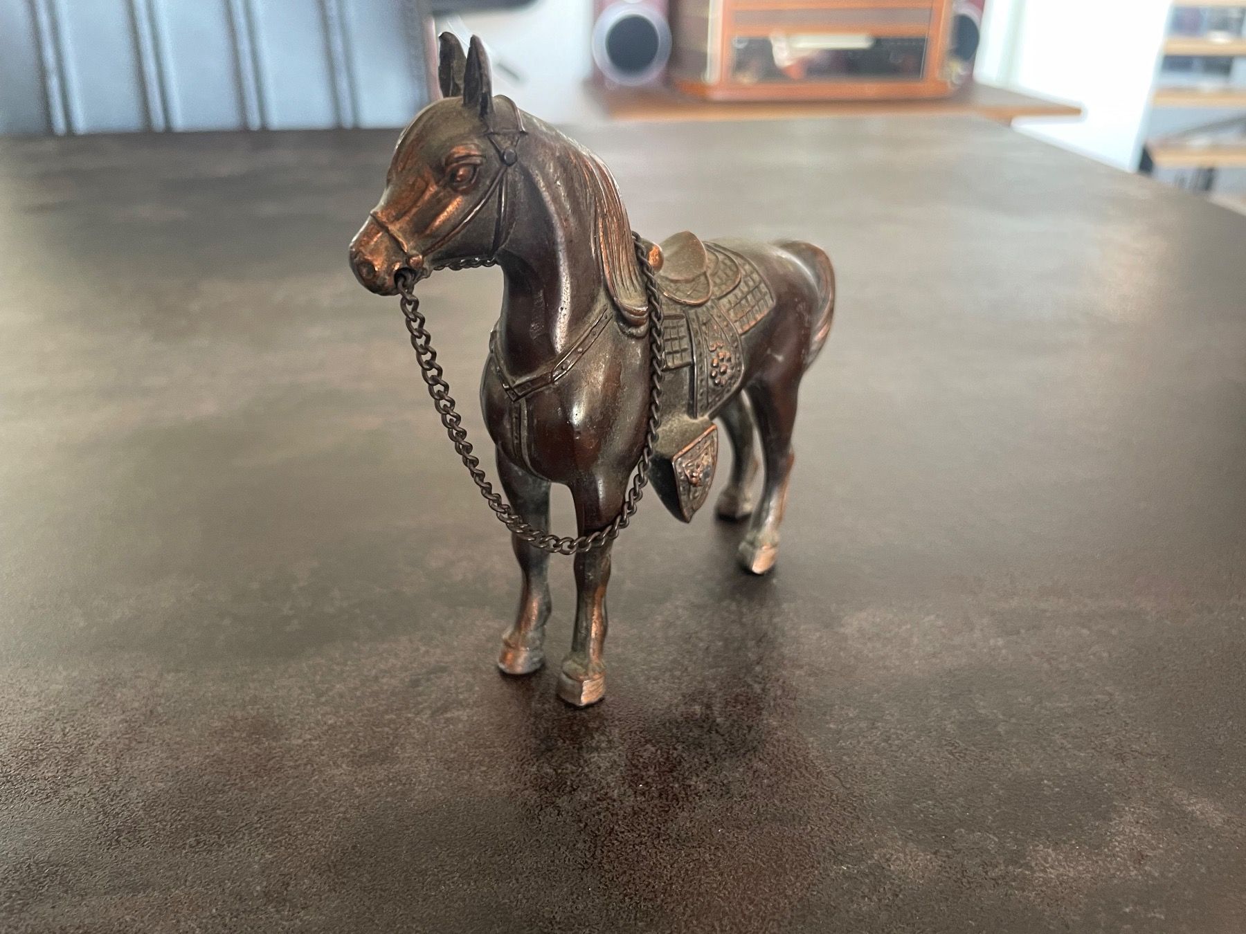 Statuette: Statuette Cheval en Cuivre – Usato da Vallamand venduto da Bricbracbroc82