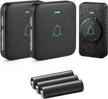 Kabellose Türklingel Batteriebetrieben Mini Funkklingel