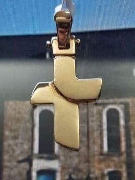 Anhänger: Neues Designer Kreuz Unikatstück – Neu (gemäss Beschreibung) aus Unterägeri von Altgoldschmuck 2