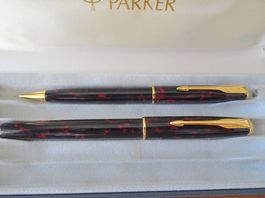 Parker Sonnet Füllfederhalter und Bleistift 1993 Firedance