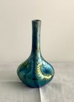 Vase und Schale: Jugendstil, um 1900, vermutlich Loetz