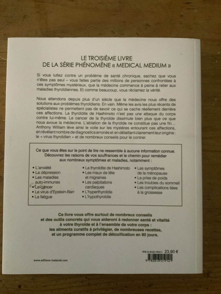 Livres: La Thyroïde de A. William – Neuf (Voir description) à Vevey par louloute72 1