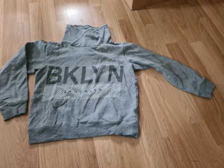Brooklyn Hoodie, Gr. 152, Grau, Lässiger Style