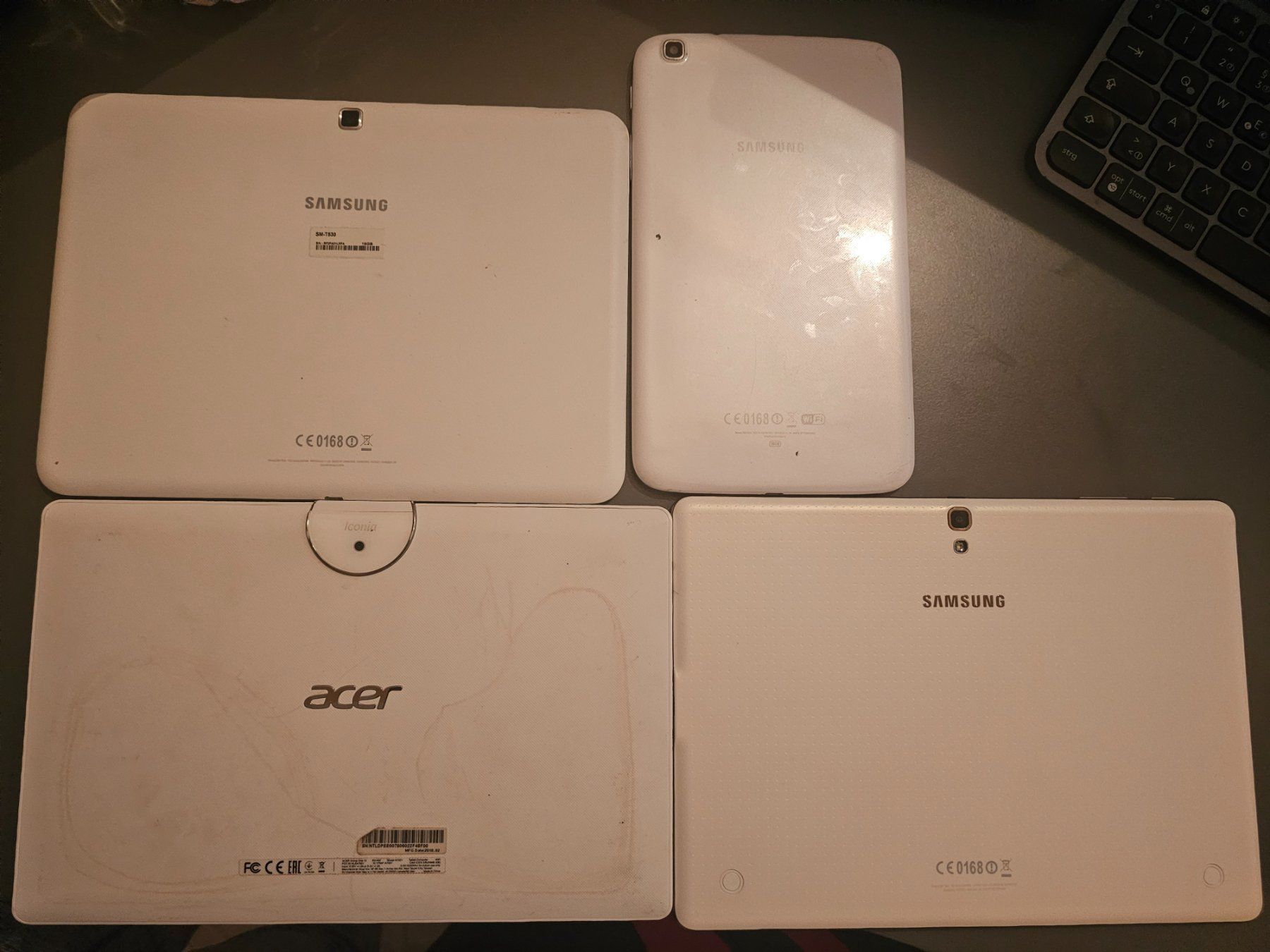 Samsung Tablet PC: 3 Samsung & 1 Acer Tablets - Bundle Deal! – Usato da Stansstad venduto da alp_7hfk 1