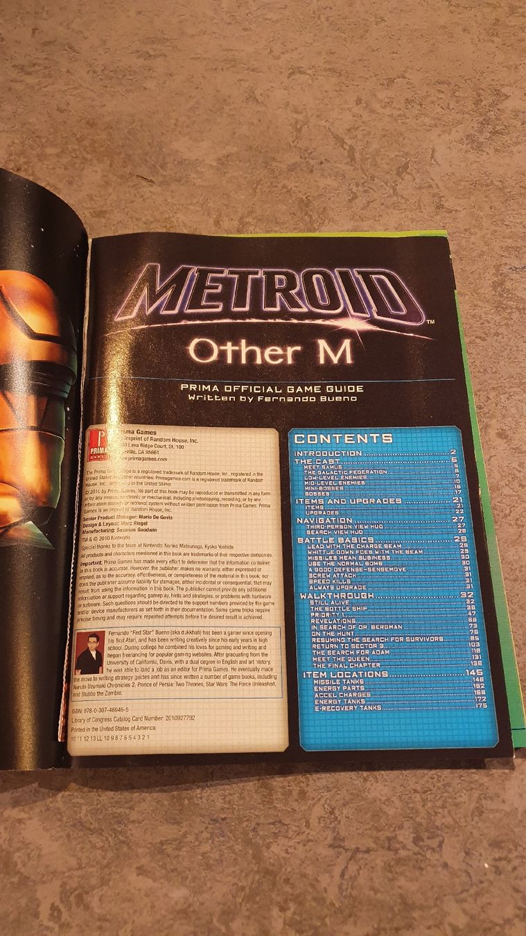 Livres: Metroid - Other M - Game Guide – Neuf (Voir description) à Rudolfstetten par Nomad90 2
