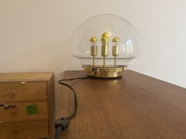 Grosse Mid Century Space Age Pilzlampe 60er Jahre