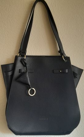 Sac COCCINELLE En cuir bleu 