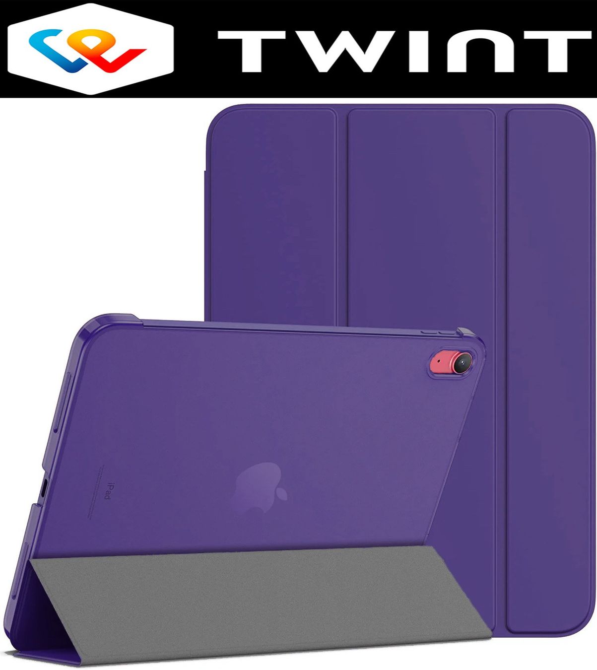 Covers & Borse: iPad mini 6 Hülle Etui Case Smart Folio Cover Coque Tasche – Nuovo e nell'imballaggio originale da Volketswil venduto da coverandmore