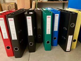 29 Ordner , A4, 4 cm, div. Farben - von Office World
