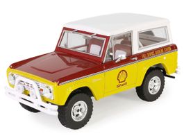 Ford Bronco 1977 "Shell gelb/rot/weiss"  1:24 von Greenlight