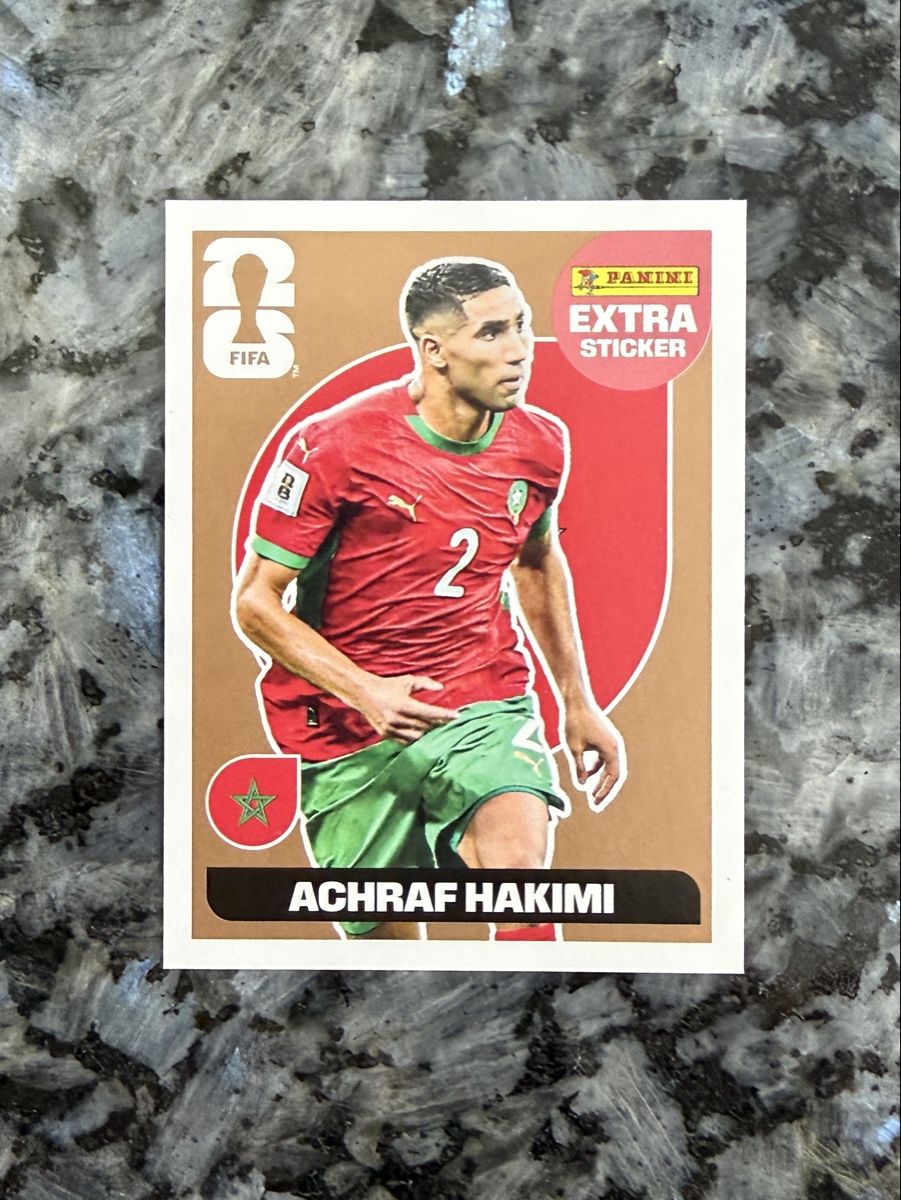 Panini Sammelbilder & Trading cards: Panini FIFA 2026 - Achraf Hakimi - Extra Sticker  – Gebraucht aus Urdorf von SebastianP81