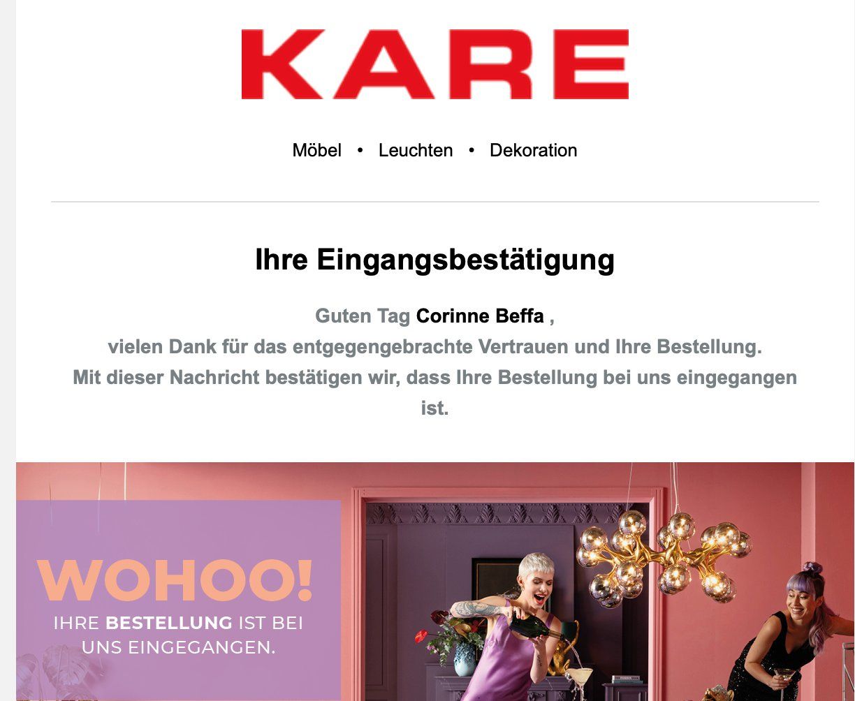 Kare Divani: Design Sofa von Kare 2-Sitzer – Usato da Seewen SZ venduto da Gingerb24 3