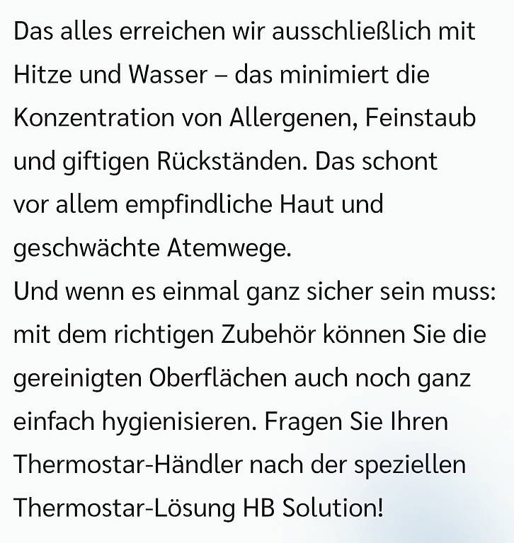 Pulitori a vapore: Thermostar Professinal S4 – Usato da Chur venduto da Steiermark1974 1