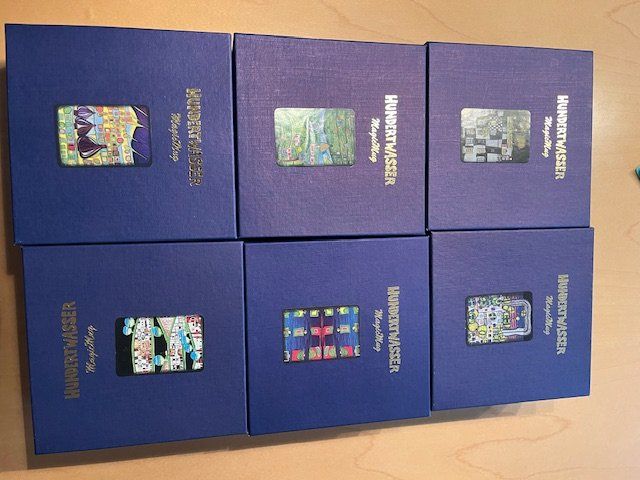Tazze: Hundertwasser Cups – Nuovo e nell'imballaggio originale da Oberrohrdorf venduto da siri-retloW.24 1