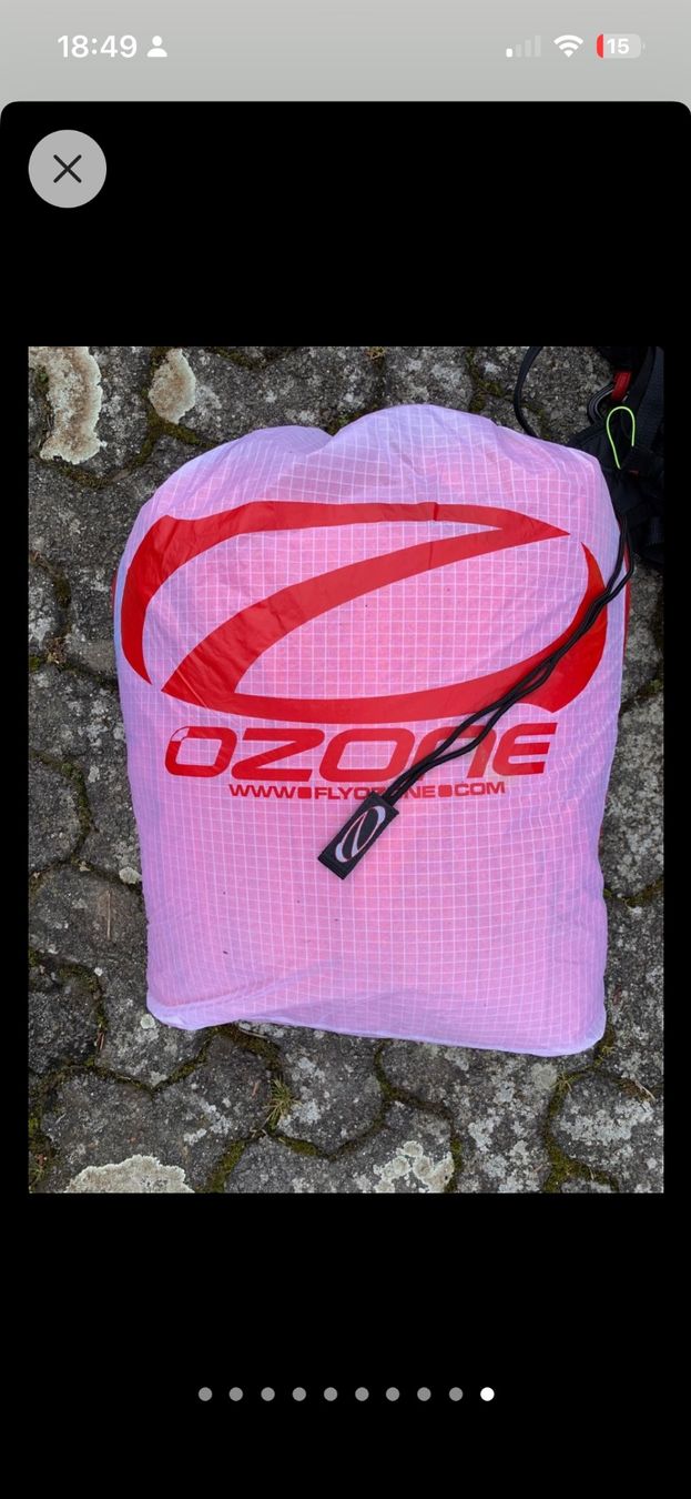 Ozone Sport dell'aria & Aquiloni: Gleitschirm Ozone UL 3 – Usato da Gockhausen venduto da Xxxsl 9