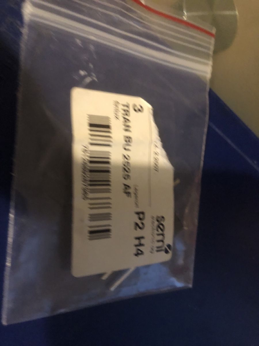 Componenti elettronici: 2  transistors TRAN BU 2525 AF – Nuovo (secondo la descrizione) da Biel-Bienne venduto da alos07 1