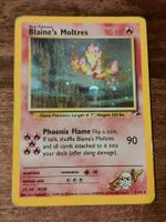 Blaine's Moltres - Holo Pokemon Karte - Gym Heroes