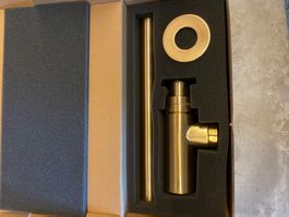 Mariner Design-Siphon gold gebürstet