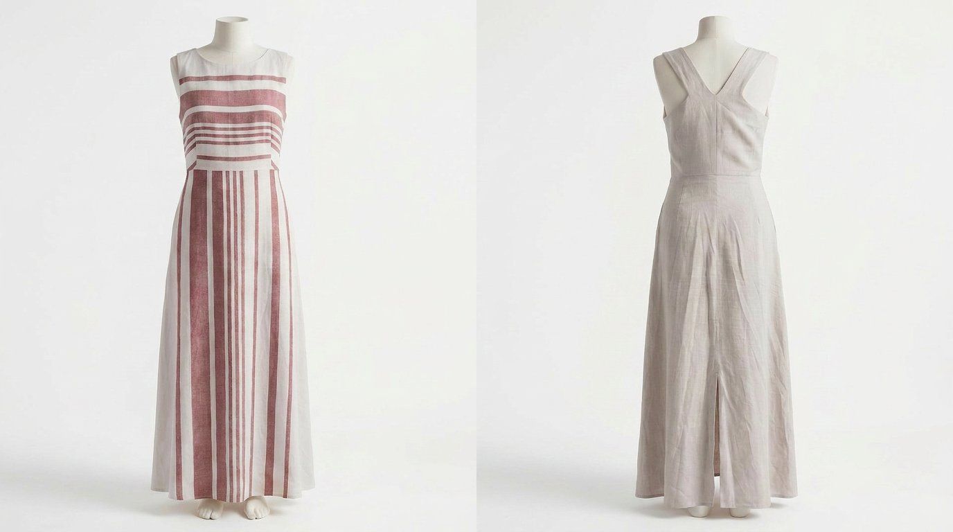 Max Mara Robes: Robe longue rayée Weekend Max Mara - été, taille 40, lin 64% – D'occasion à St-Prex par mic_vq8f