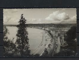 Postkarte Nice - Panoramablick von Château - um 1950