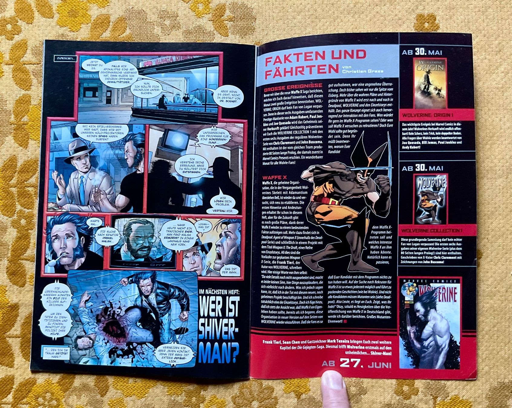 Comics: Wolverine Heft Nr 58 von 2002 – Gebraucht aus Endingen von nathan05 8