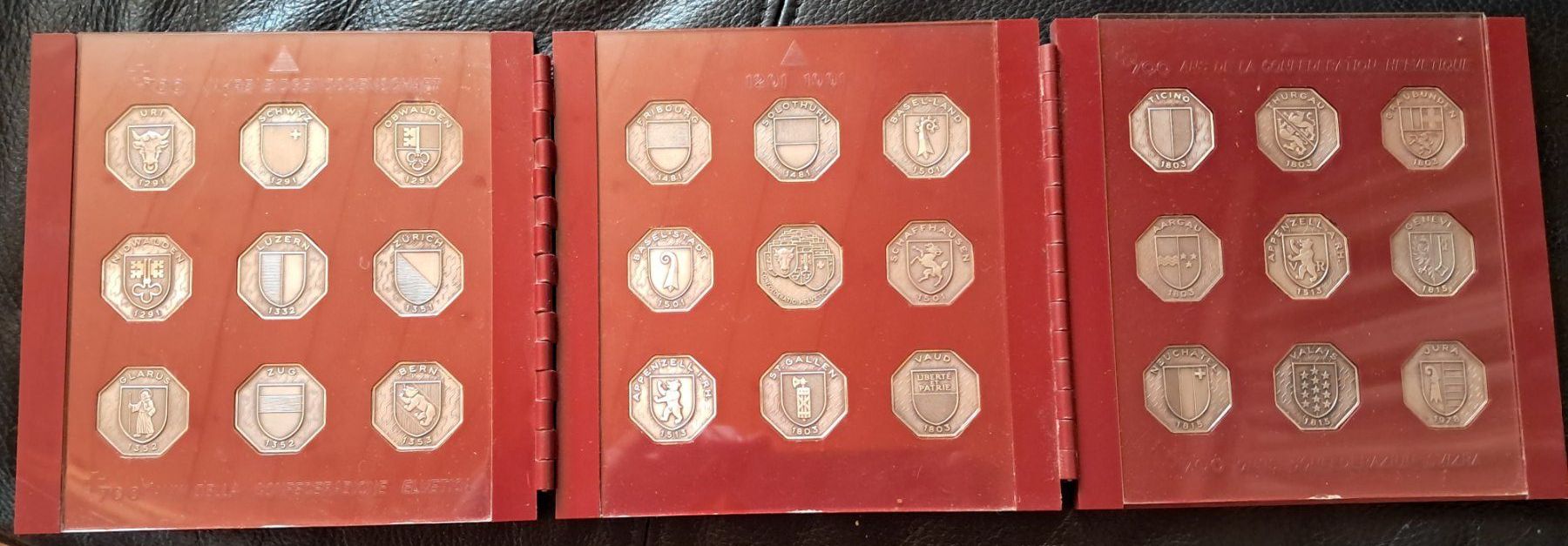 Alle Münzen: 700 Jahre Eidgenossenschaft Silber -Set – Neu (gemäss Beschreibung) aus Wattwil von Tiospaye 2