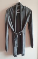 ZARA Gilet gris avec ceinture - Taille S