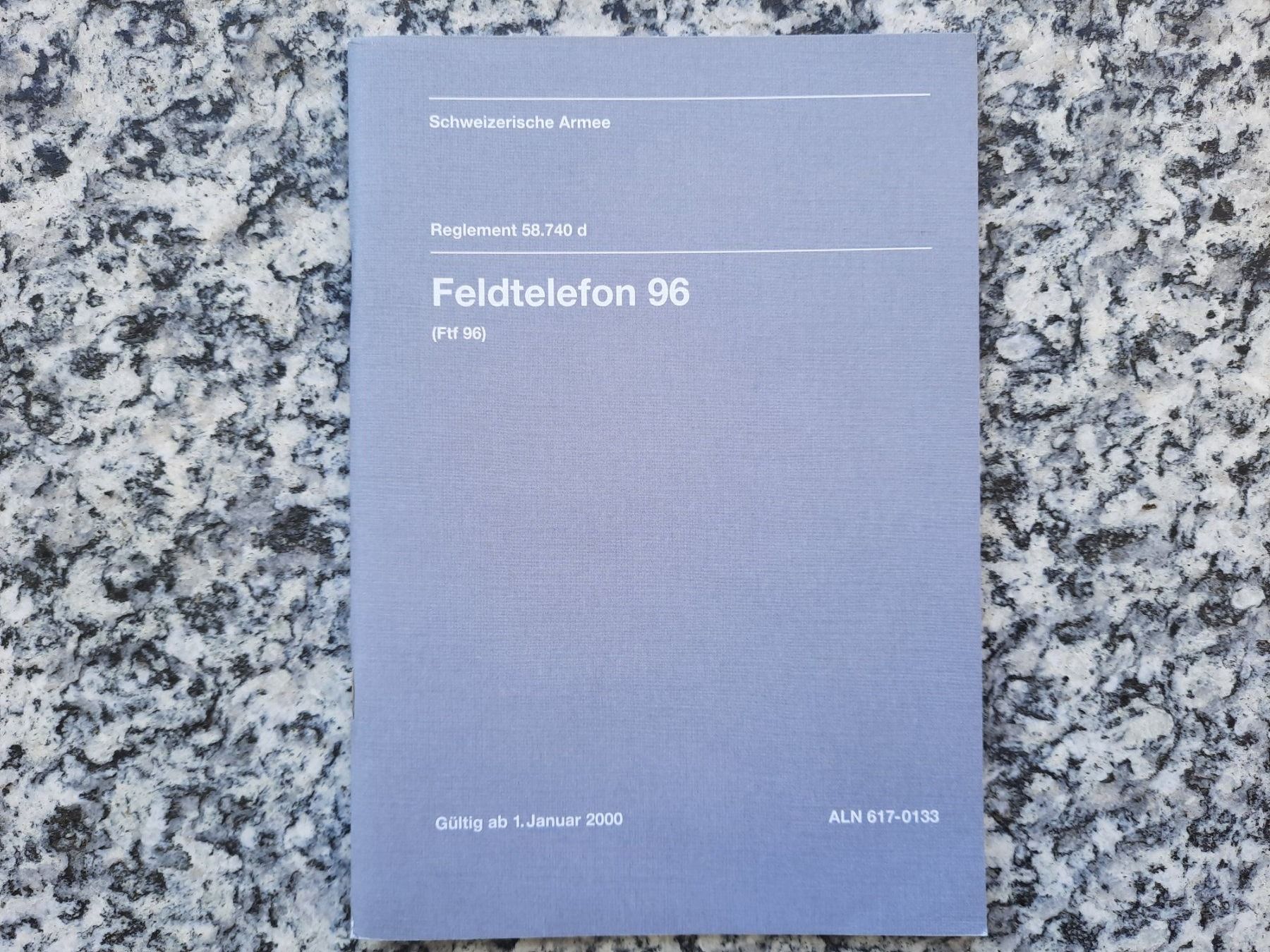 Libri: Feldtelefon 96 – Usato da Ruswil venduto da Sammlergeist